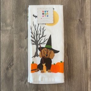 Novogratz Halloween Dog 2 Pack Kitchen Towels NWT